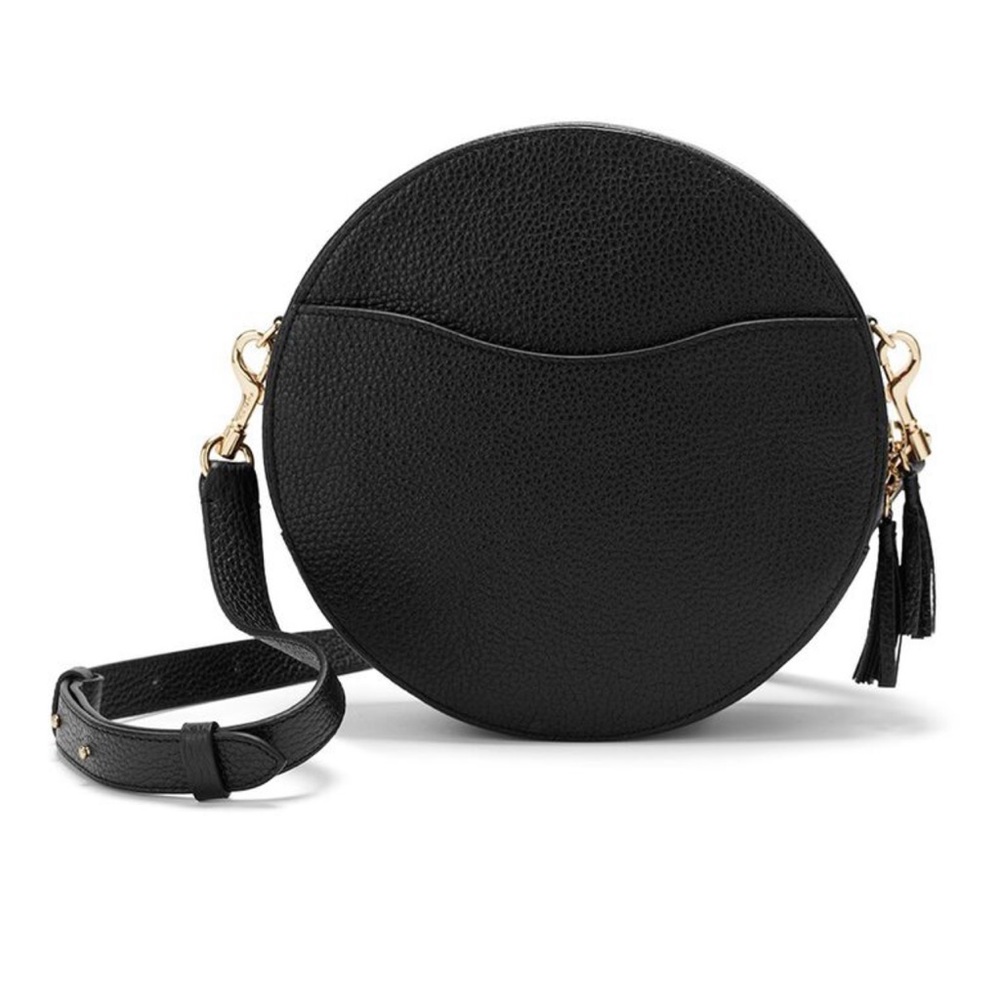Cuyana black cross body bag